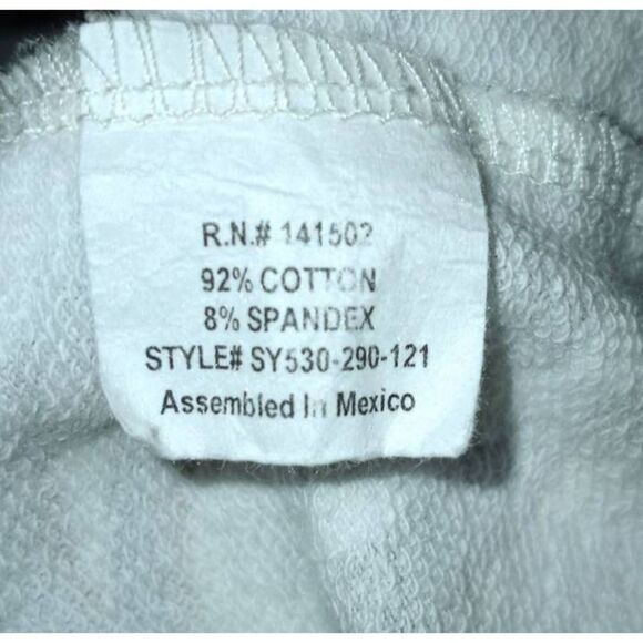 CIRCLE X BLACK & WHITE ZEBRA PRINT PULLOVER SZ.S EUC. - Picture 5 of 5